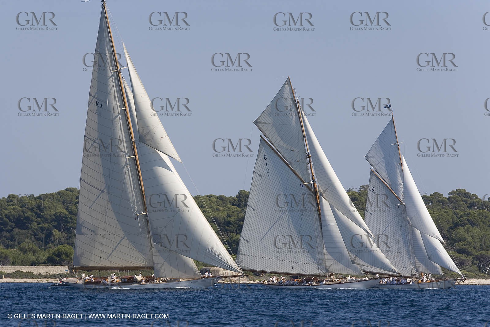 Sailing, Classic yachts, Regates Royales Cannes 2006