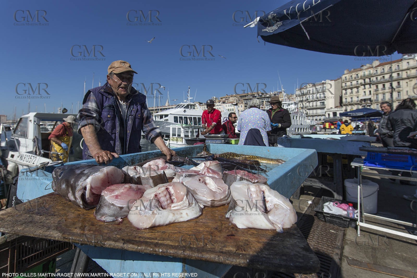 07 03 2014 - Marseille (FRA,13) - Vieux Port (Historical port)