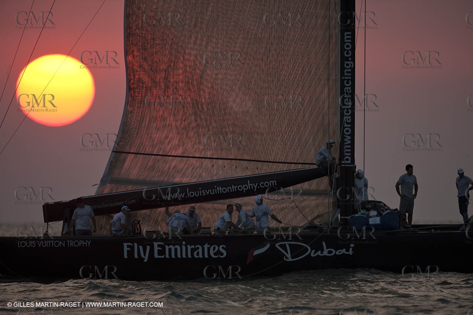14 11 2010 - Dubai (UAE) - Dubai Louis Vuitton Trophy -  BMW ORACLE Racing - Race Day 1 - Vs All 4 one