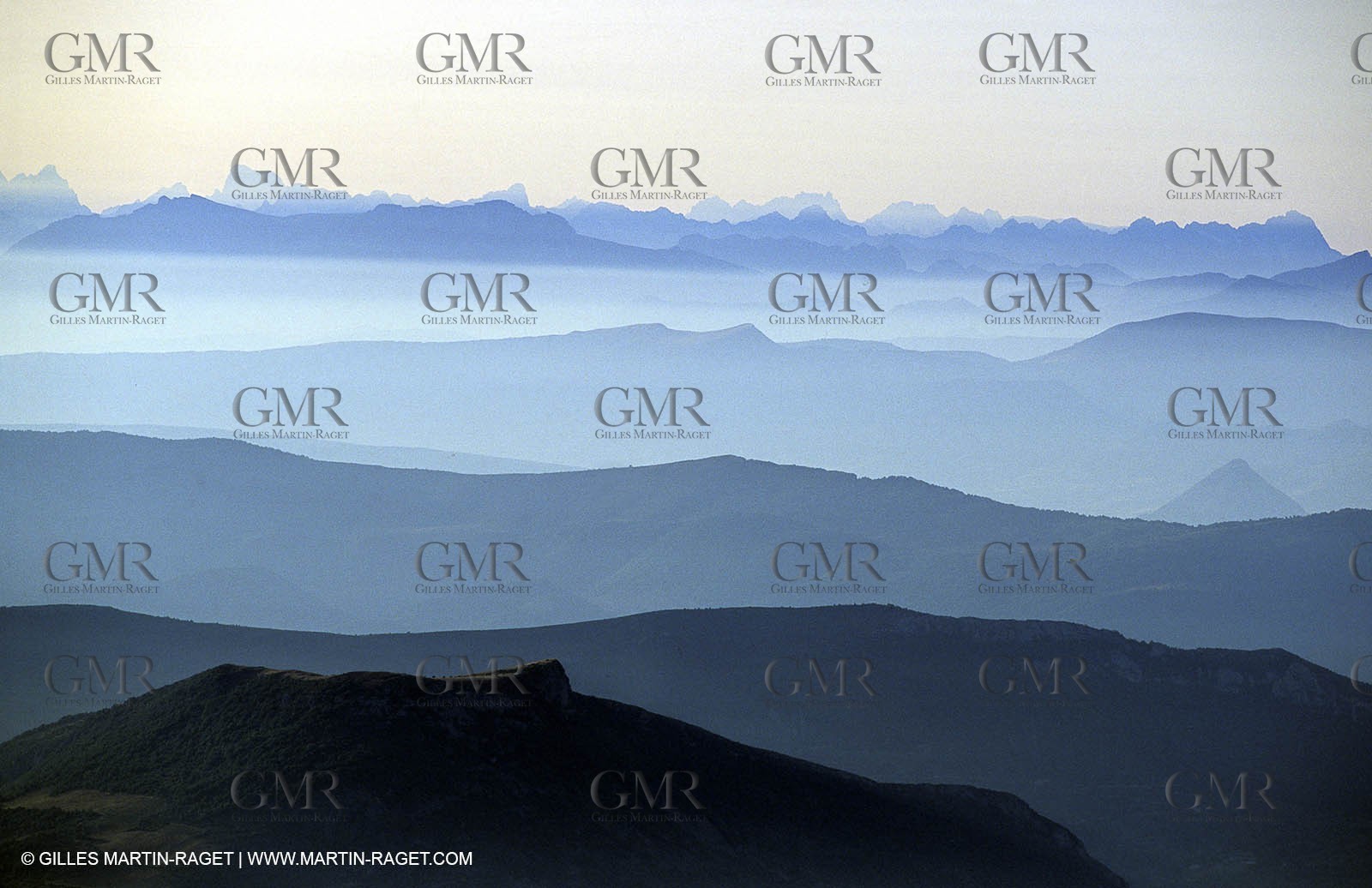 South Alps taken from Moint Ventoux