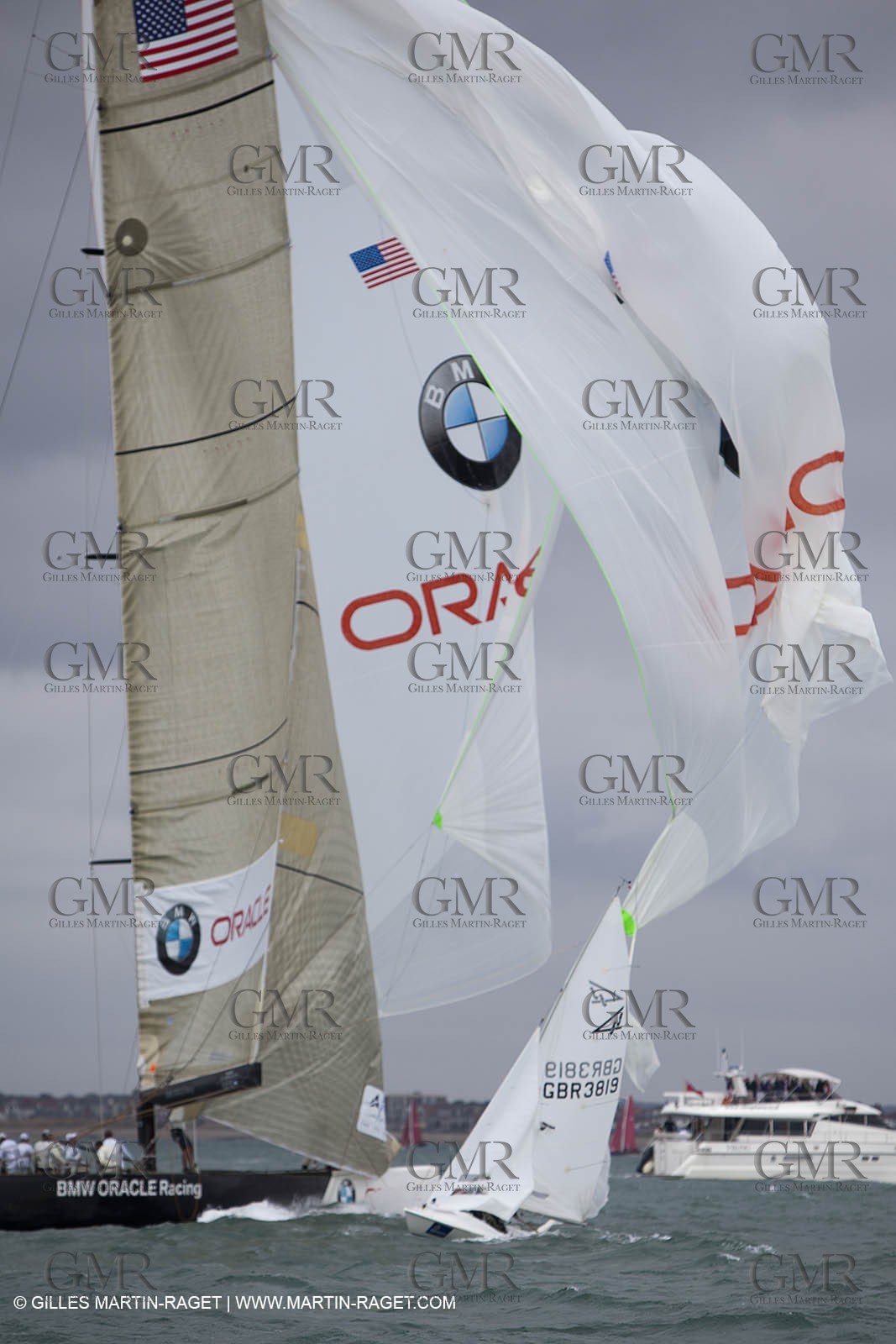 06 08 2010 - Cowes (UK, IOW) - The 1851 Cup -  BMW ORACLE Racing - Day 4.