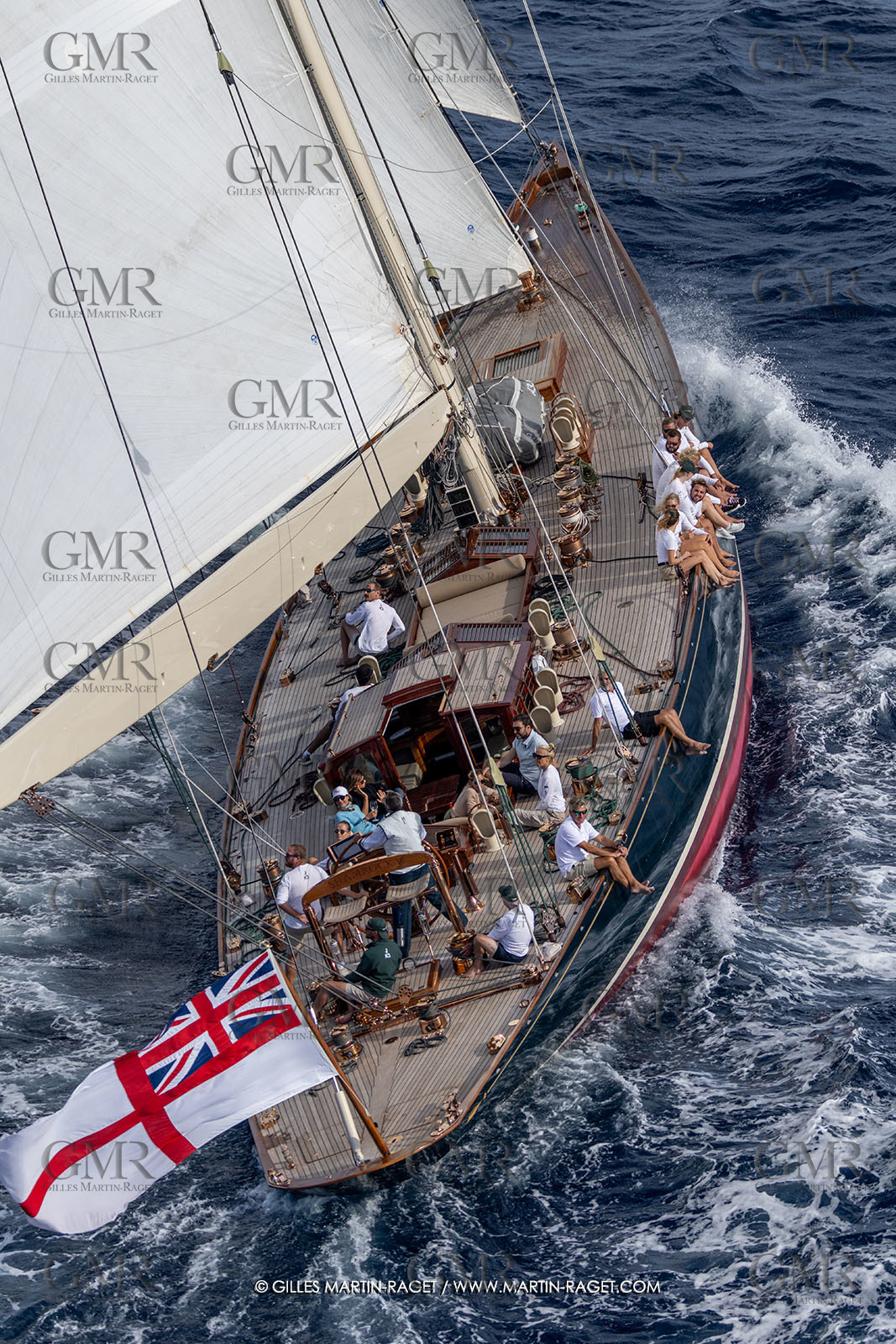 04 10 2025, Saint-Tropez (FRA), Les VoIles de Saint-Tropez 2025, Race Day 6