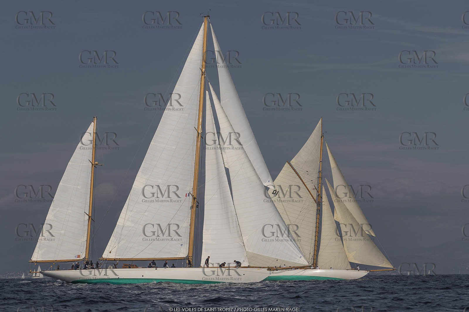 01 10 2019, Saint-Tropez (FRA,83), Les Voiles de Saint-Tropez 2019, day 2, Sumurun et Mariska