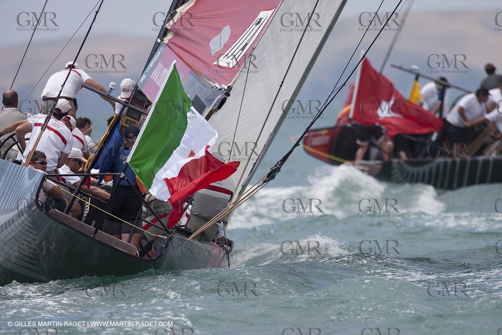 09 02 2009 - Auckland (NZL) -  Louis Vuitton Pacific Series -  Racing Day 9 - Round Robin 2