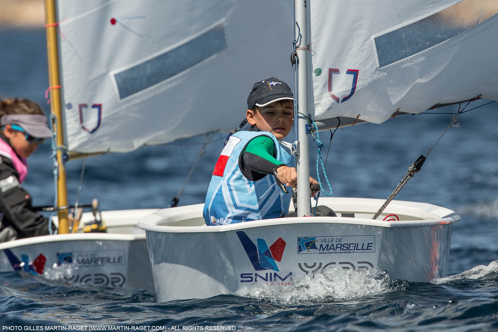 14 04 2016, Marseille (FRA,13), SNIM Dériveurs, Coupe Internationale de Printemps Optimist, Day 4
