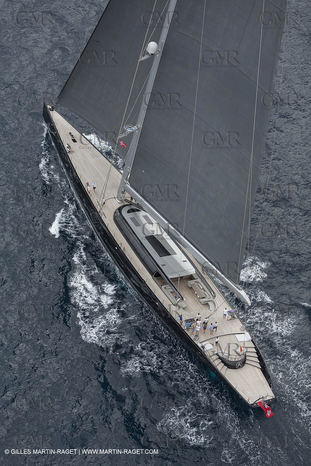 11 10 2014, Alicante (ESP), Volvo Ocean Race 2014-15 start, Super Yacht Aglaia