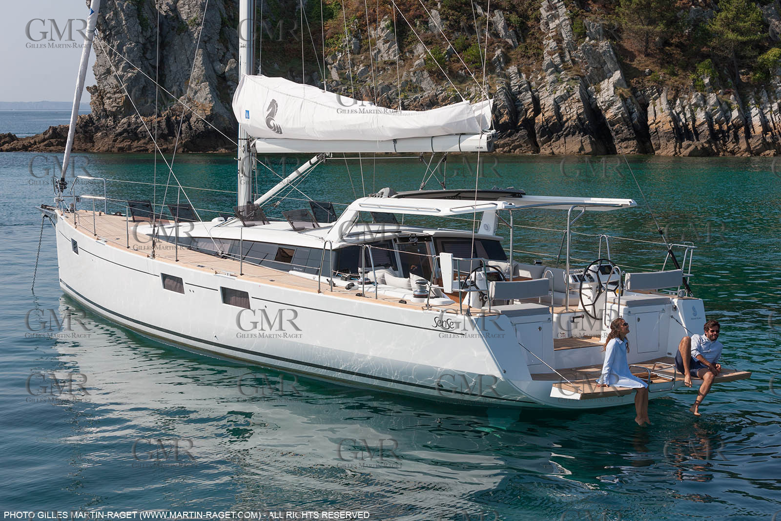 27 08 2016, Camaret-sur-mer (FRA,29), Chantier Bénéteau, Sense 57