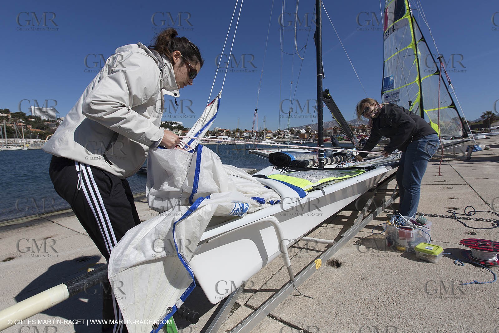 21 03 2013 - Marseille (FRA,13) - 49er FX test