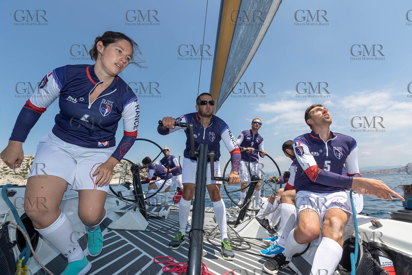 07 06 2021, Marseille (FRA,13), SSL Team France, Entraînement à bord de Tonerre de Glenn