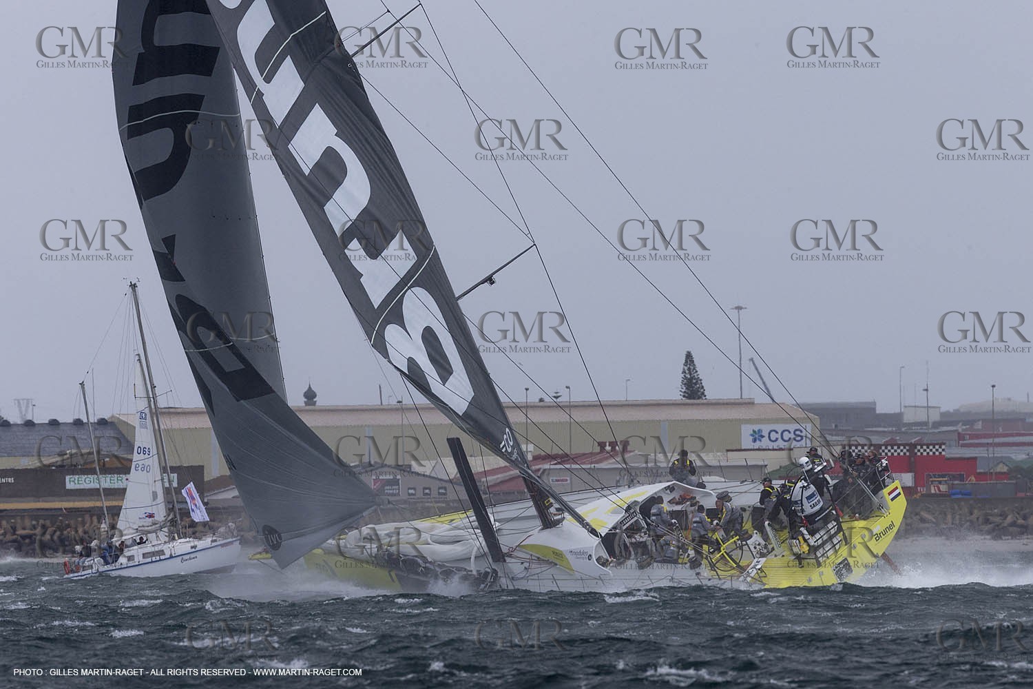 15 11 2014, Cape Town (ZAF), Volvo Ocean Race 2014-15, Team Alvimedica, In Port Race