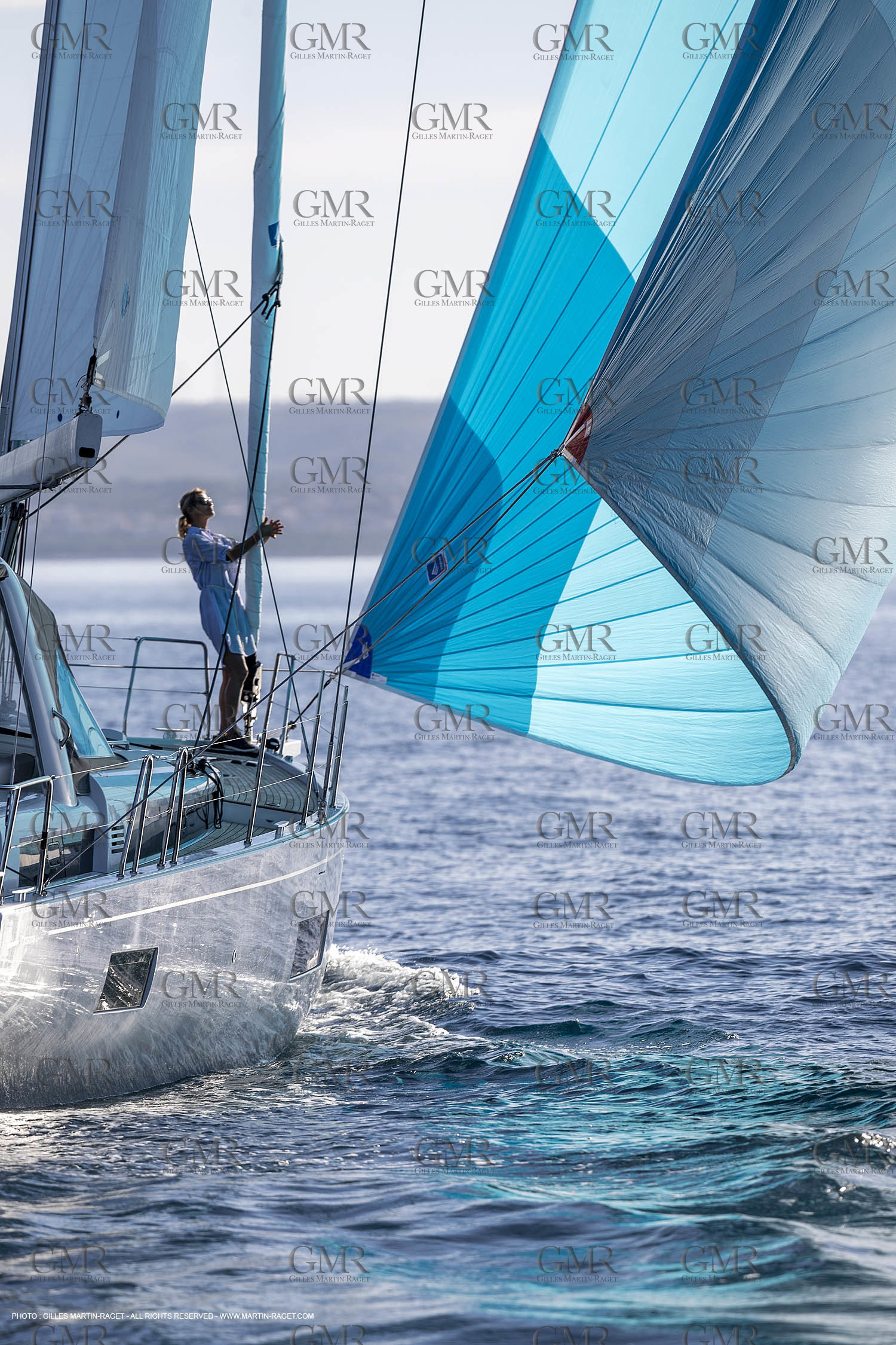 07 07 2020, Marseille (FRA,13) Beneteau Oceanis Yacht 54