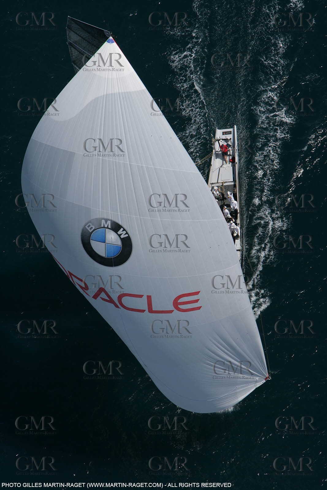 09 05 2007-Valencia (Spain)- 32nd America's Cup - Louis Vuitton Cup - RR2 - Day 11 - BMW ORACLE Racing