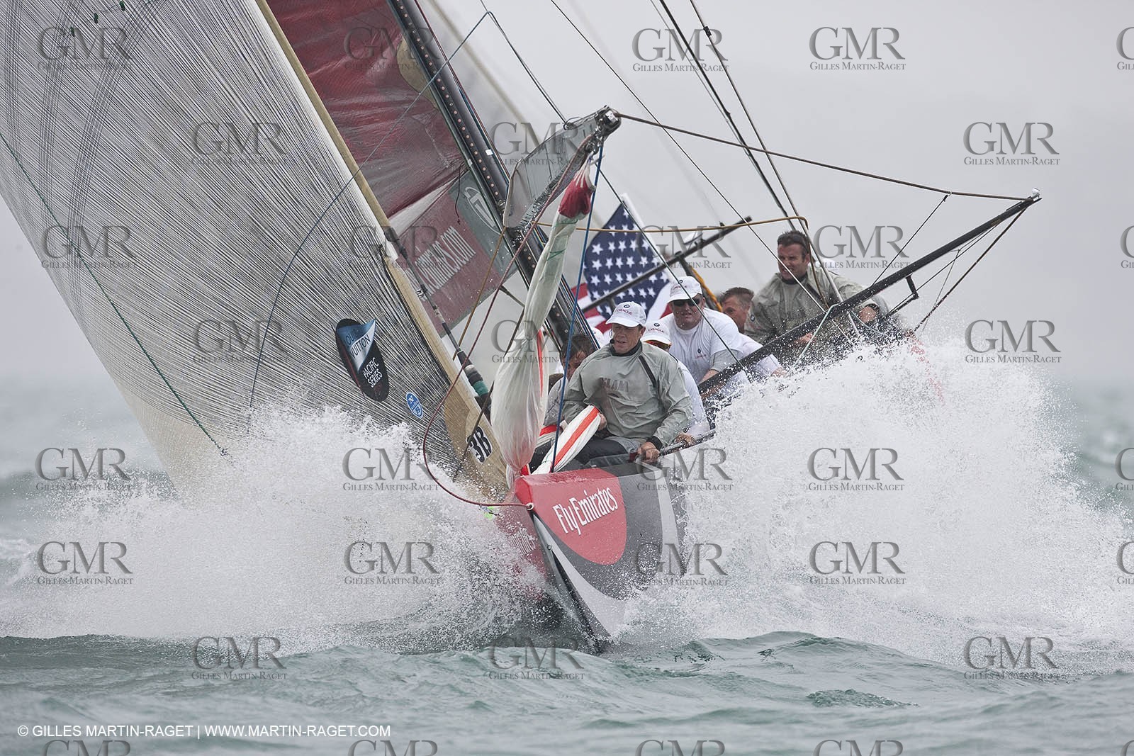 09 02 2009 - Auckland (NZL) -  Louis Vuitton Pacific Series -  Racing Day 9 - Round Robin 2