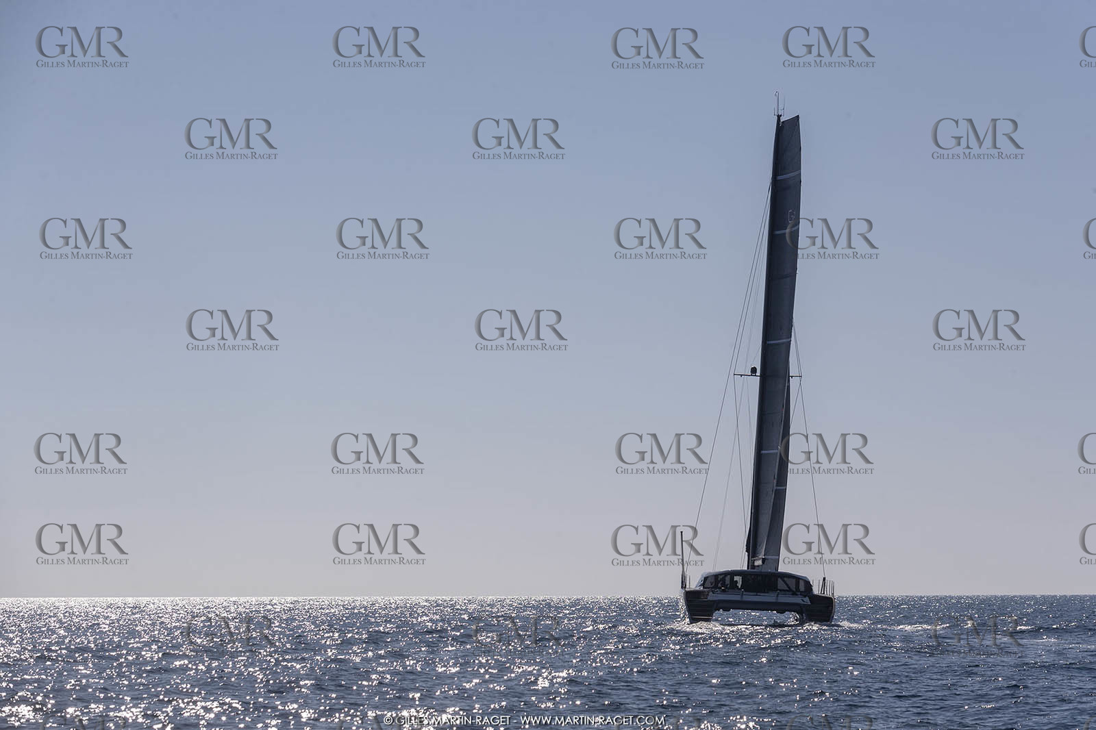 16 02 2019, Porquerolles (FRA,83), Gunboat 68 sail testing  3