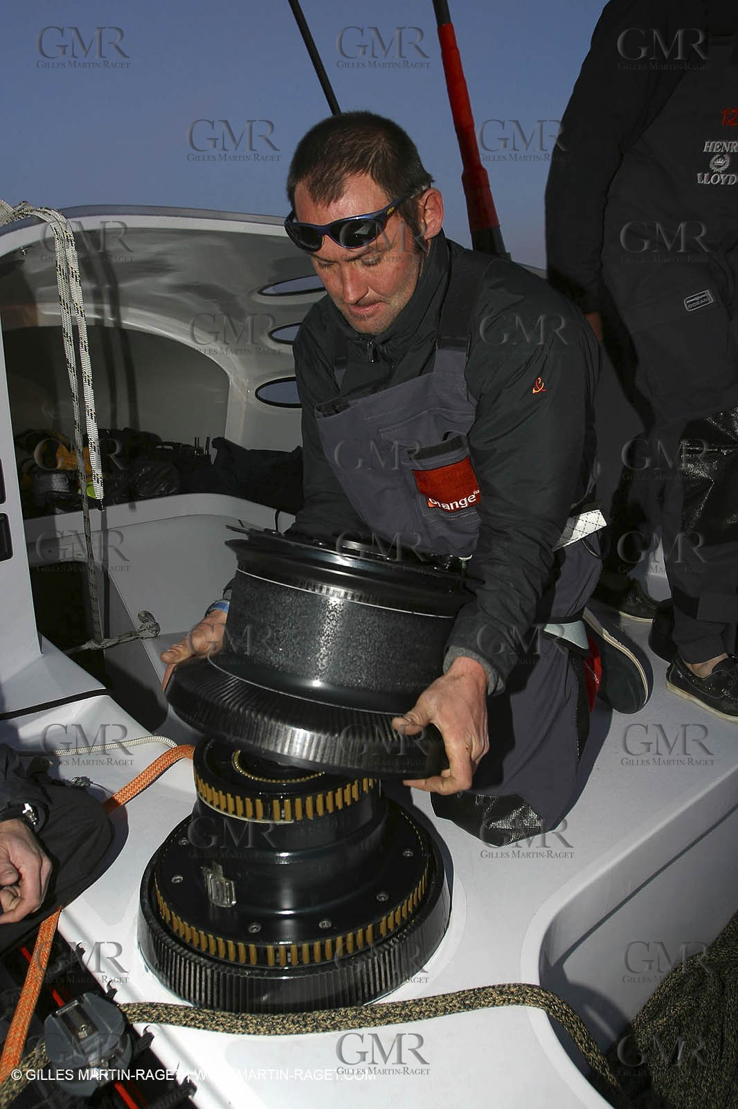 Lorient -Orange II - Winch maintenance