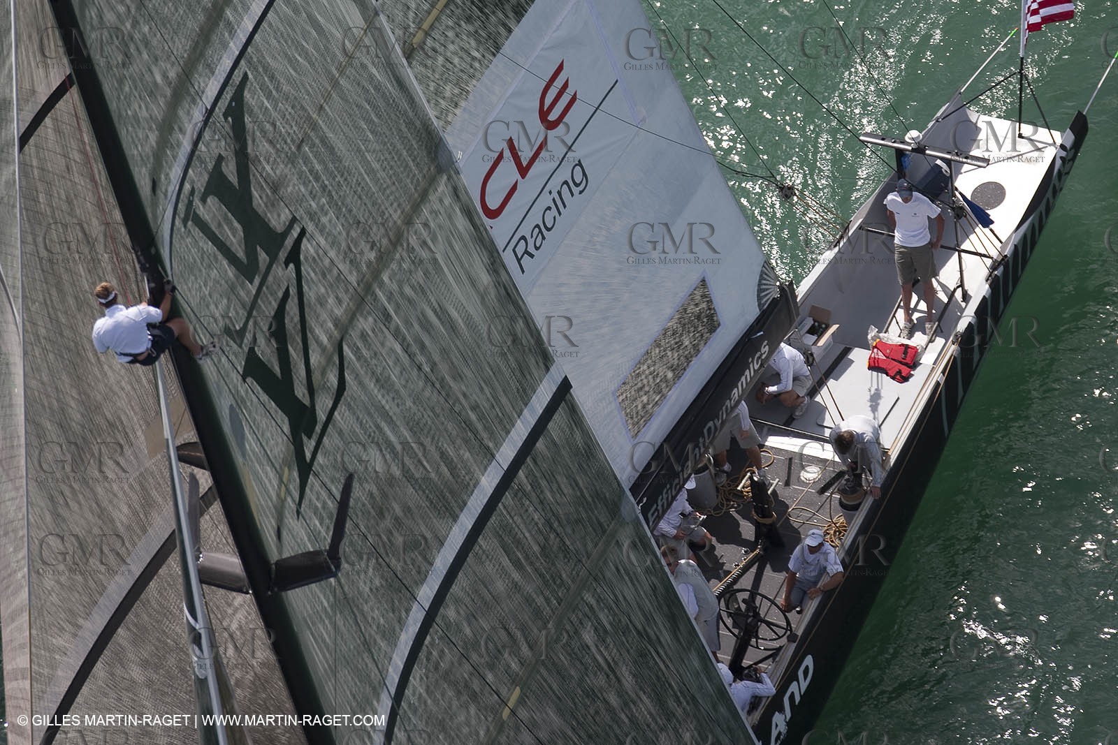 29 01 2009 - Auckland (NZL) -  Louis Vuitton Pacific Series - BMW ORACLE Racing - Training