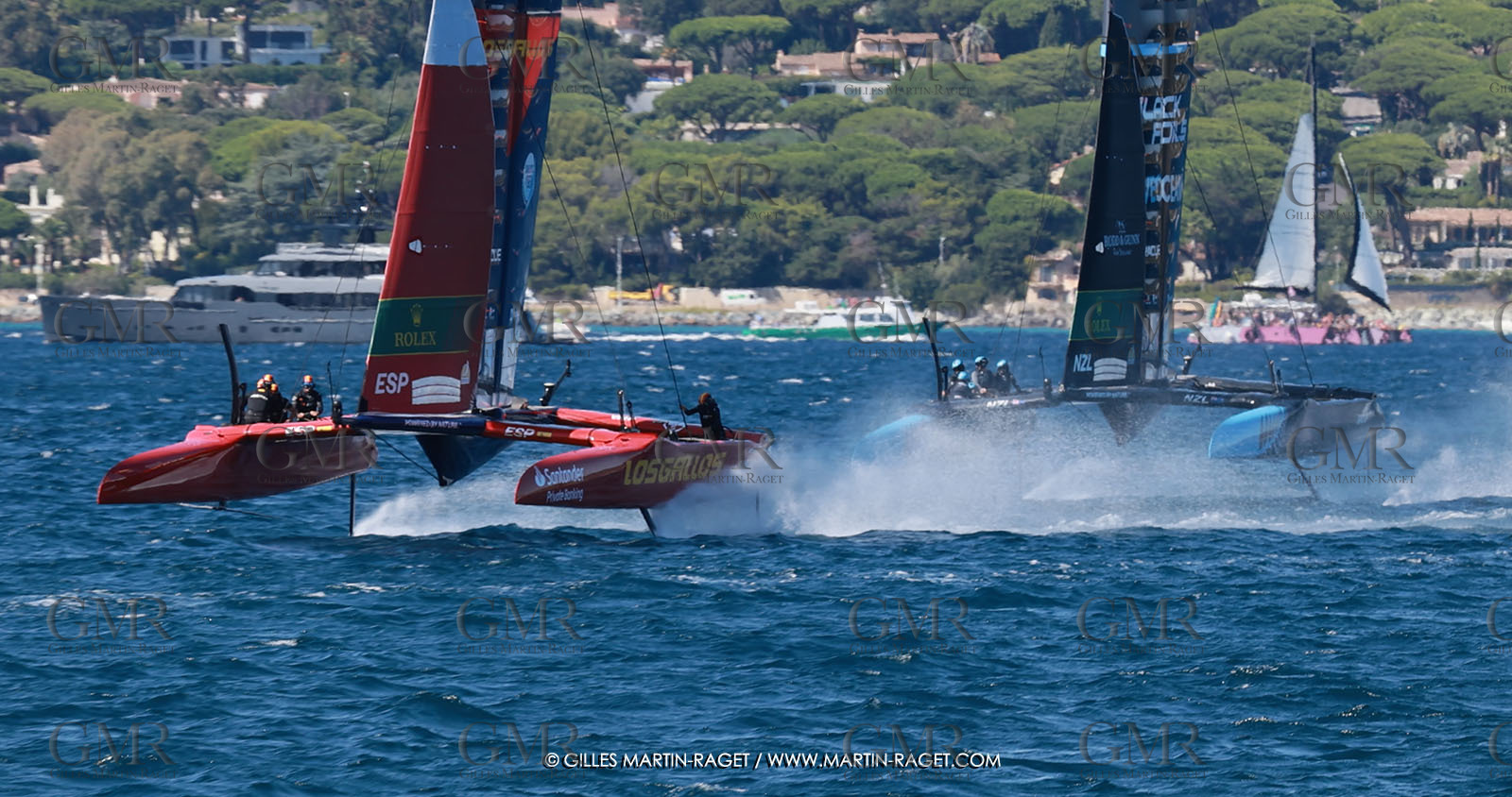 10 09 2025, Saint-Tropez,(FRA), Rockwool SailGP France Saint-Tropez, Race Day 1