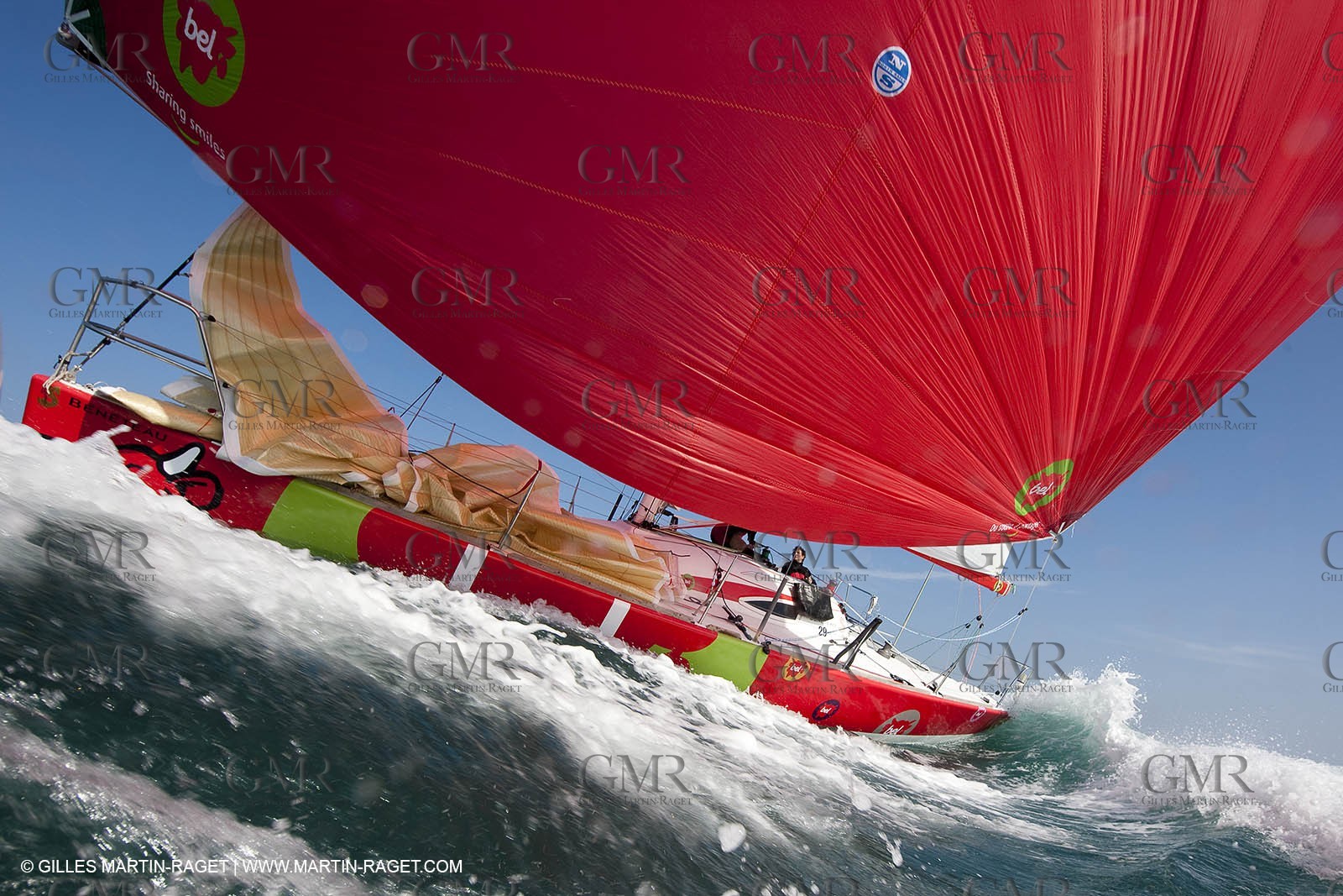 13 03 2010 -  La Grande Motte   Port Camargue (FRA) - Groupe Bel - Kito de Pavant   Sebastien Audigane training for Transat AG2R
