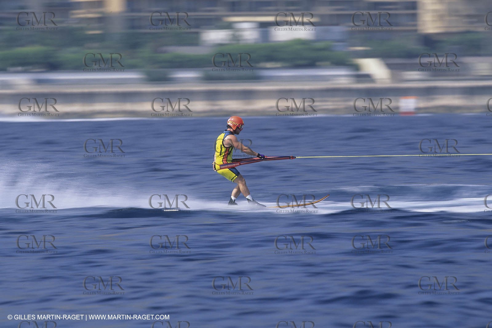 Speed water skiing