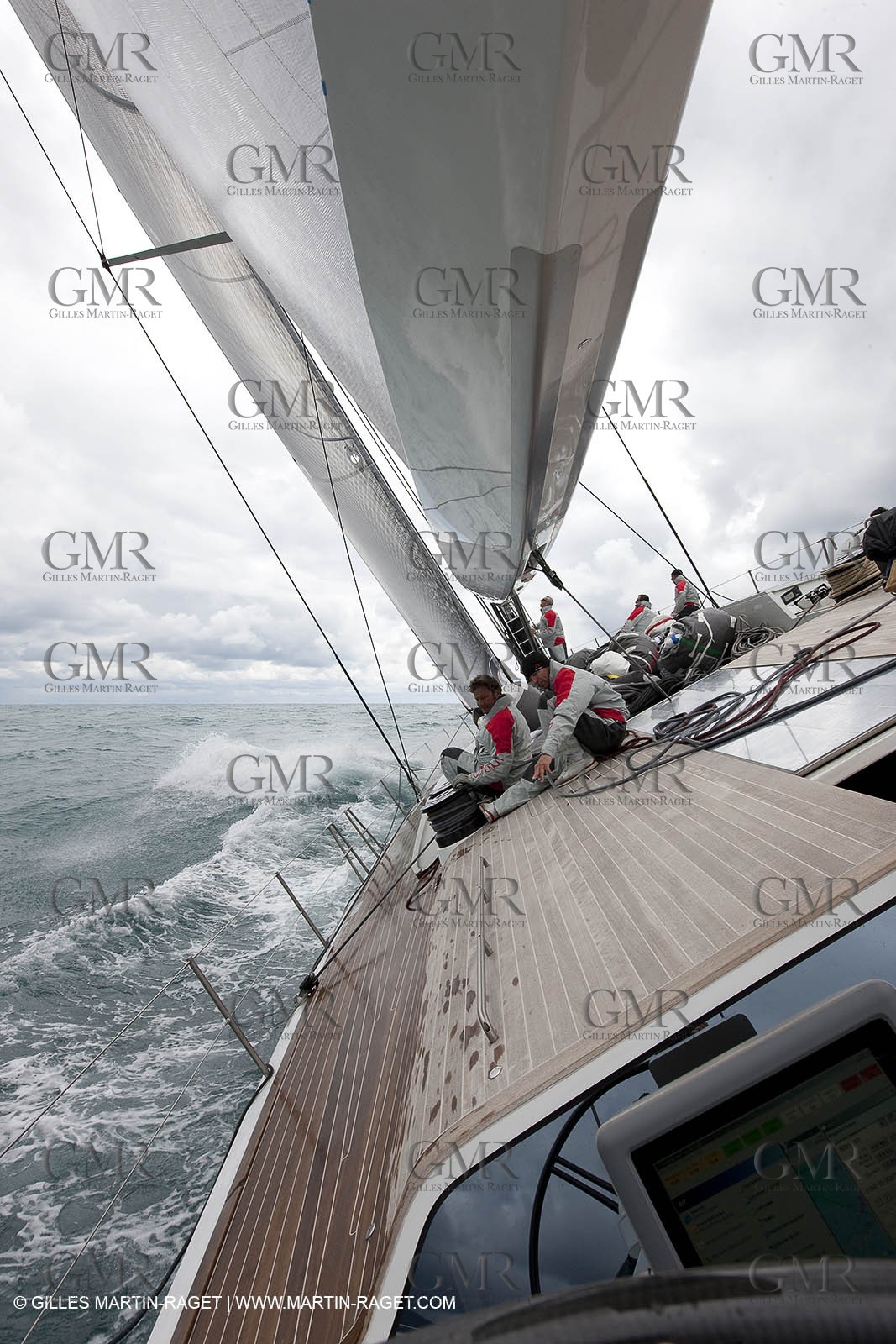 06 05 2010 - Portofino (ITA) - Nespresso Cup - Training onboard INDIO