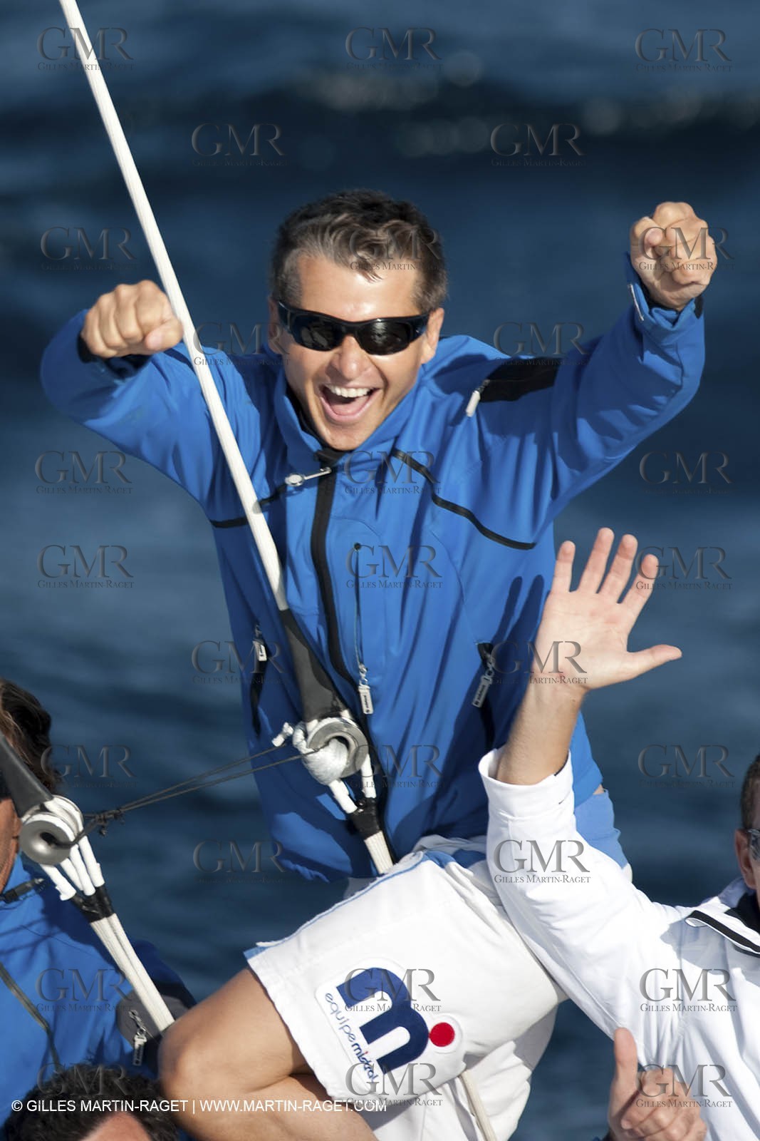 05 09 2009 - Hyères (FRA, 83) Hydroptère beat the overal sailing speed record with a run at 51,36 knts ( subjet to ratification by WSSRC)