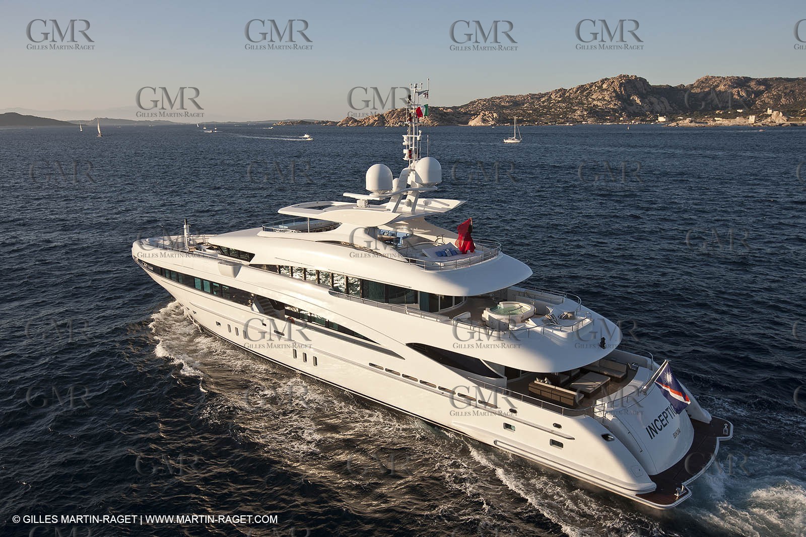 18 08 2011 - La Maddalena (ITA, Sardinia) - Motor yacht Inception