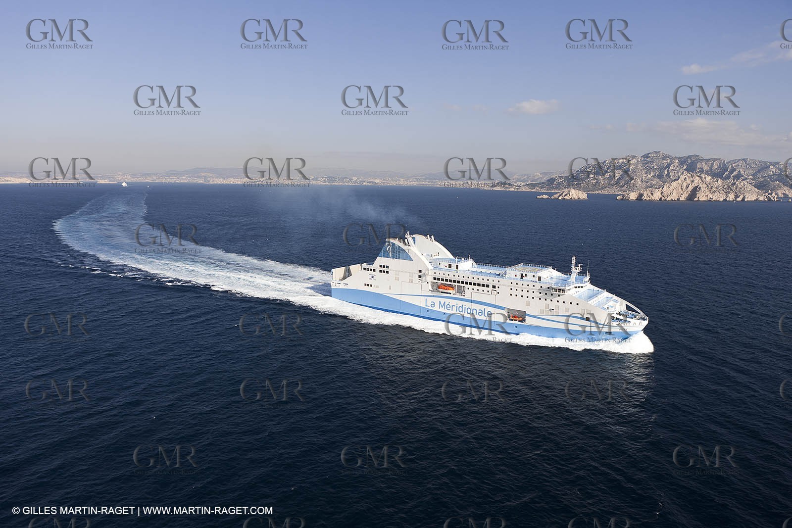 14 01 2012 - Marseille (FRA,13) - La Meridionale shipping company - the Piana off Marseille and the Calanques
