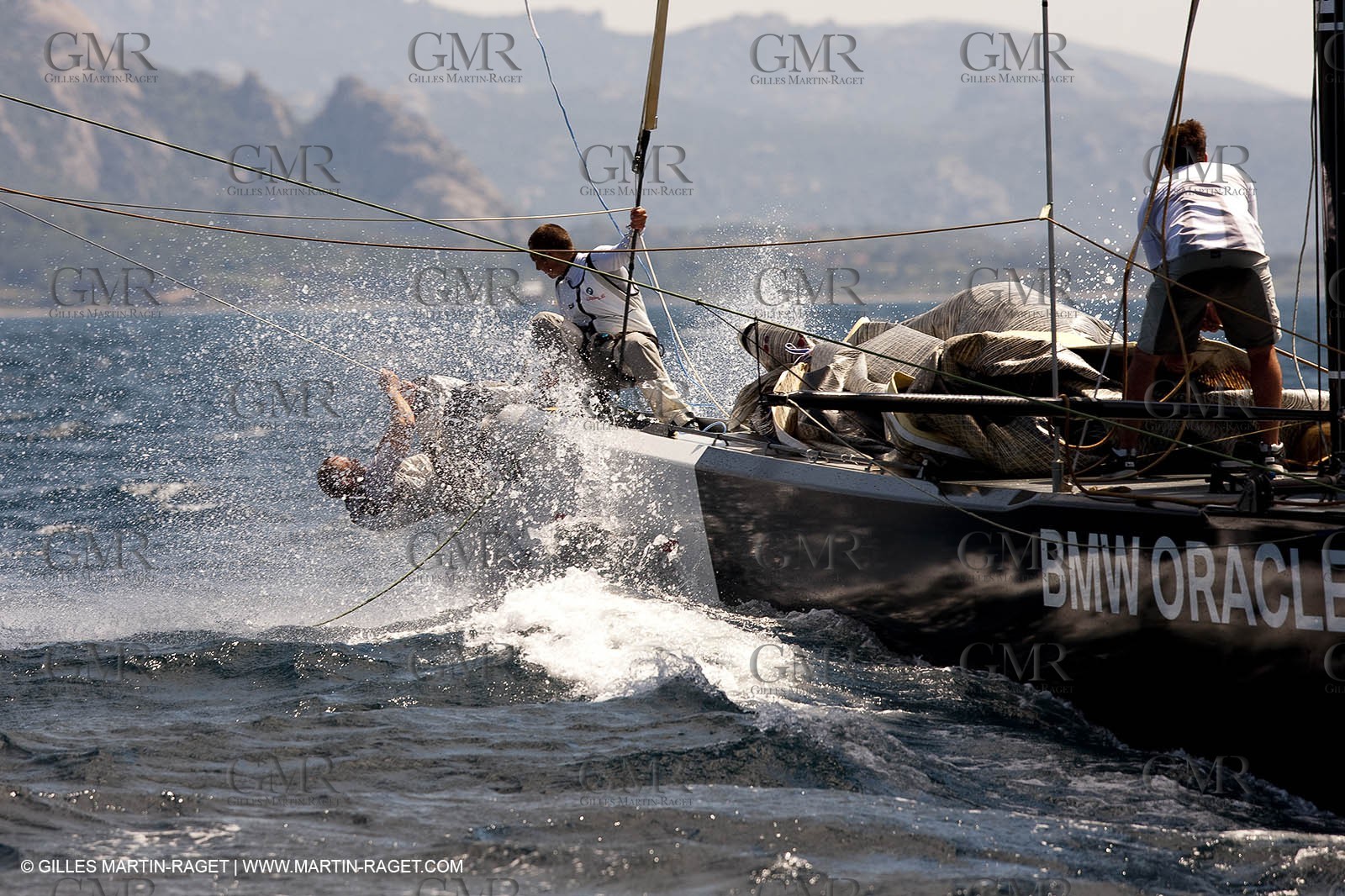 19 05 2010 - La Maddalena (ITA, Sardinia) Louis Vuitton Trophy - BMW ORACLE Racing - Training