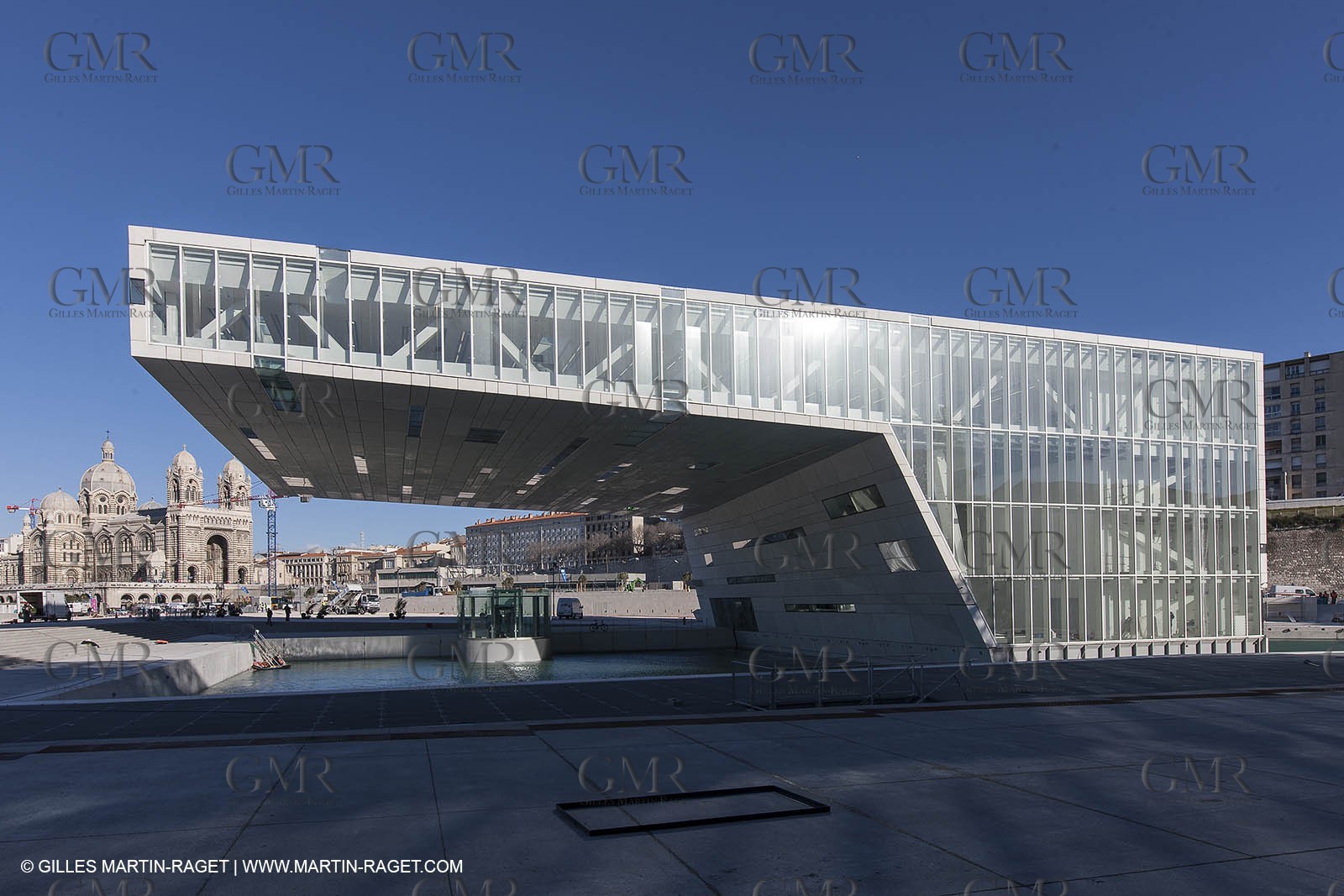 11 01 2013 - Marseille (FRA,13) - Marseille Provence 2013, European capital of Culture, J4 Esplanade, MUCEM Museum and Villa Mediterranée.