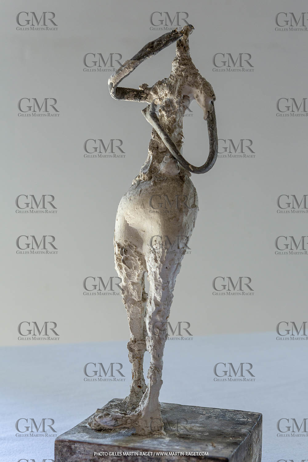 12 07 2020, St Rémy de Provence (FRA, 13) Oeuvre Germaine Richier, Nu VIII