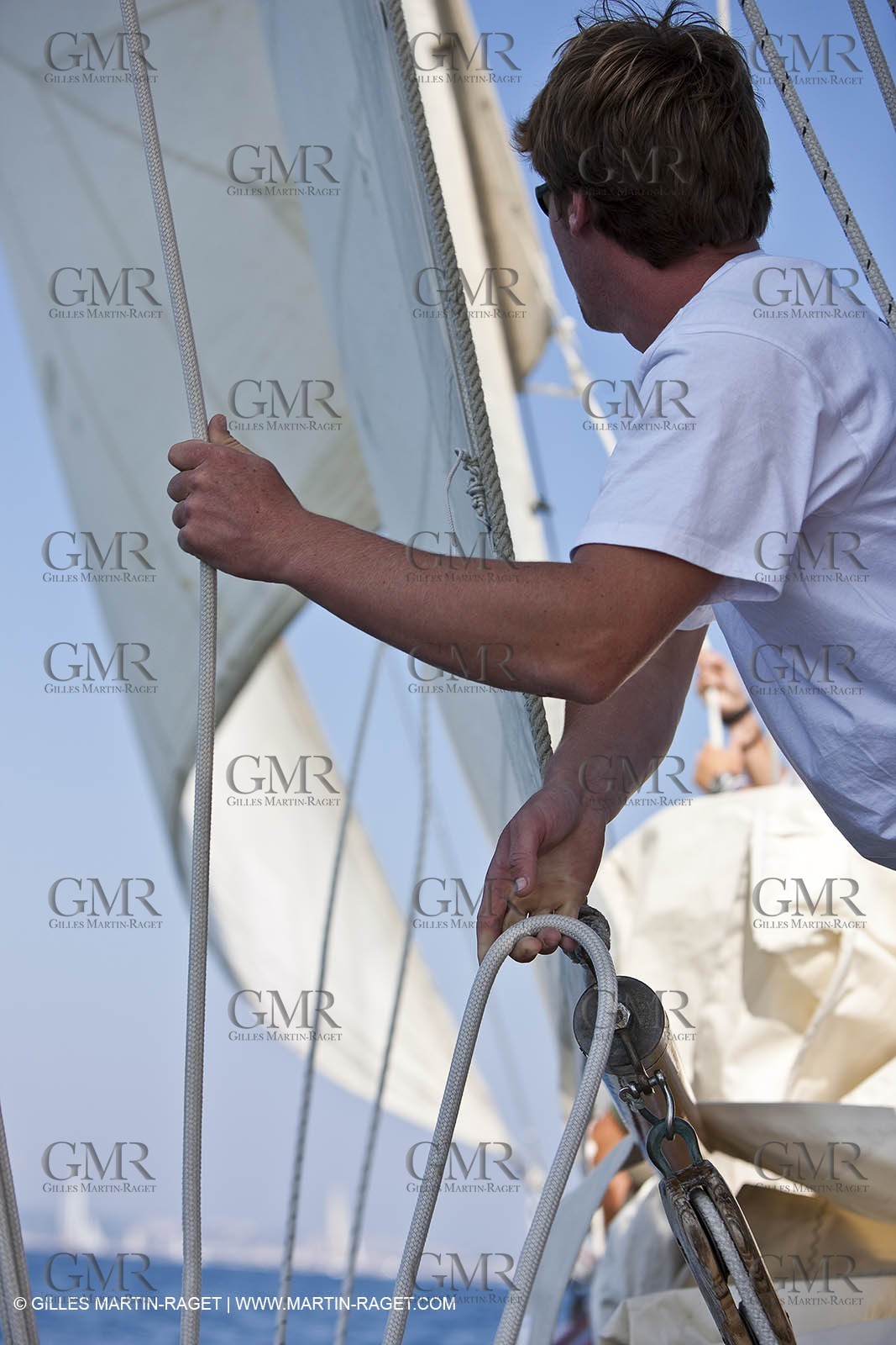 23 09 2009 - Cannes (FRA,83) - Régates Royales - Onboard Pen duick