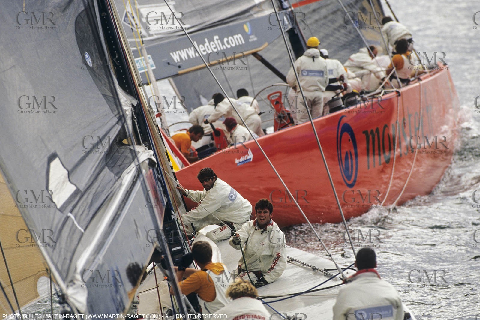 Yacht racing, 30th America's Cup 2000, Auckland (NZL), Le Défi, 6ème Sens