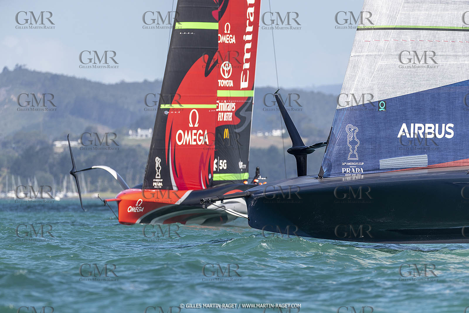 12 01 2021, Auckland (NZL), 36th America's Cup, Practice Racing