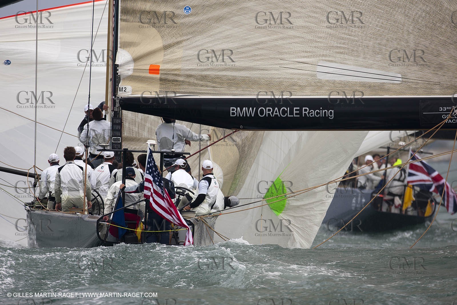06 08 2010 - Cowes (UK, IOW) - The 1851 Cup -  BMW ORACLE Racing - Day 4.