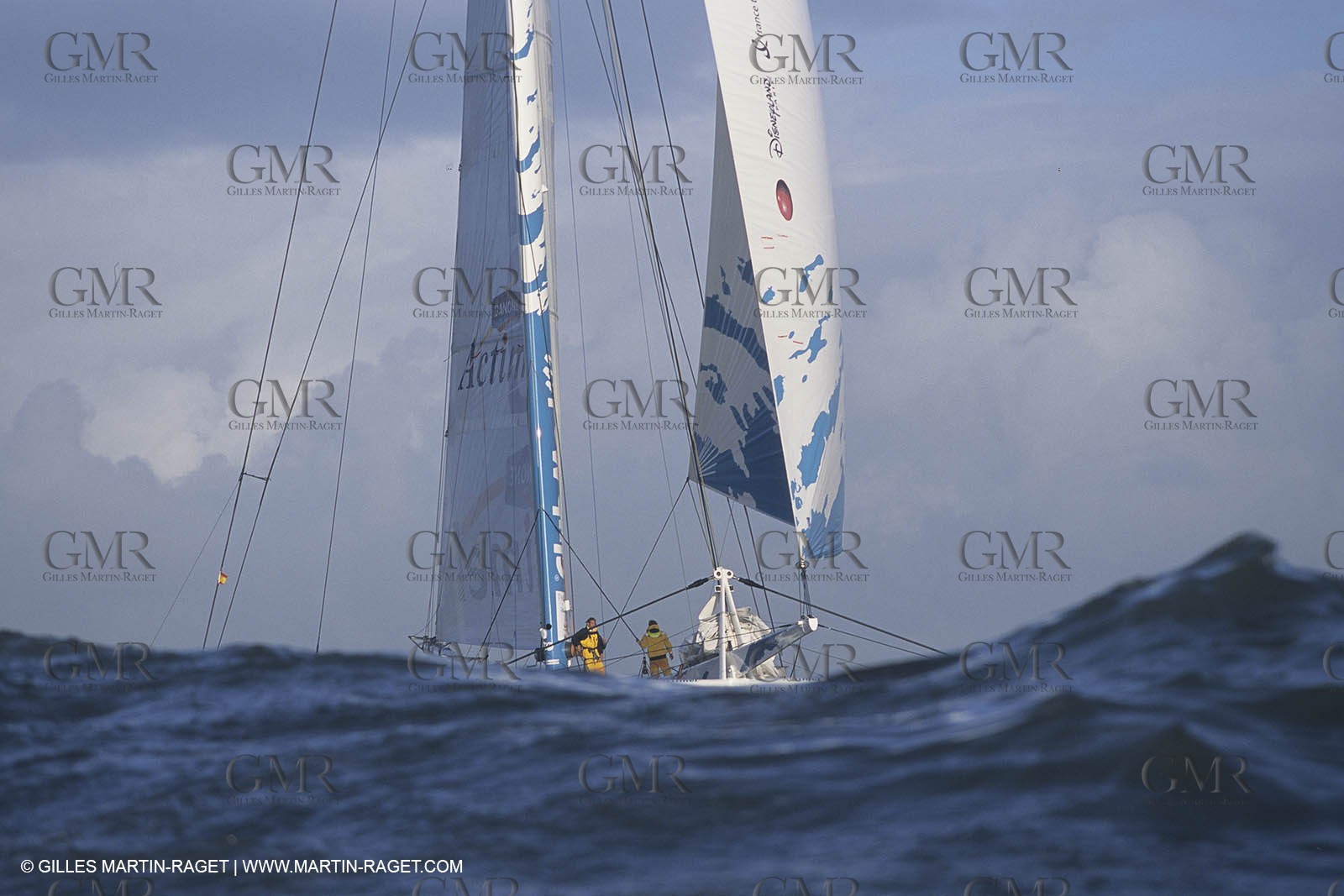 Sailing, OffshoreRacing,maxi Multihulls,  The Race
