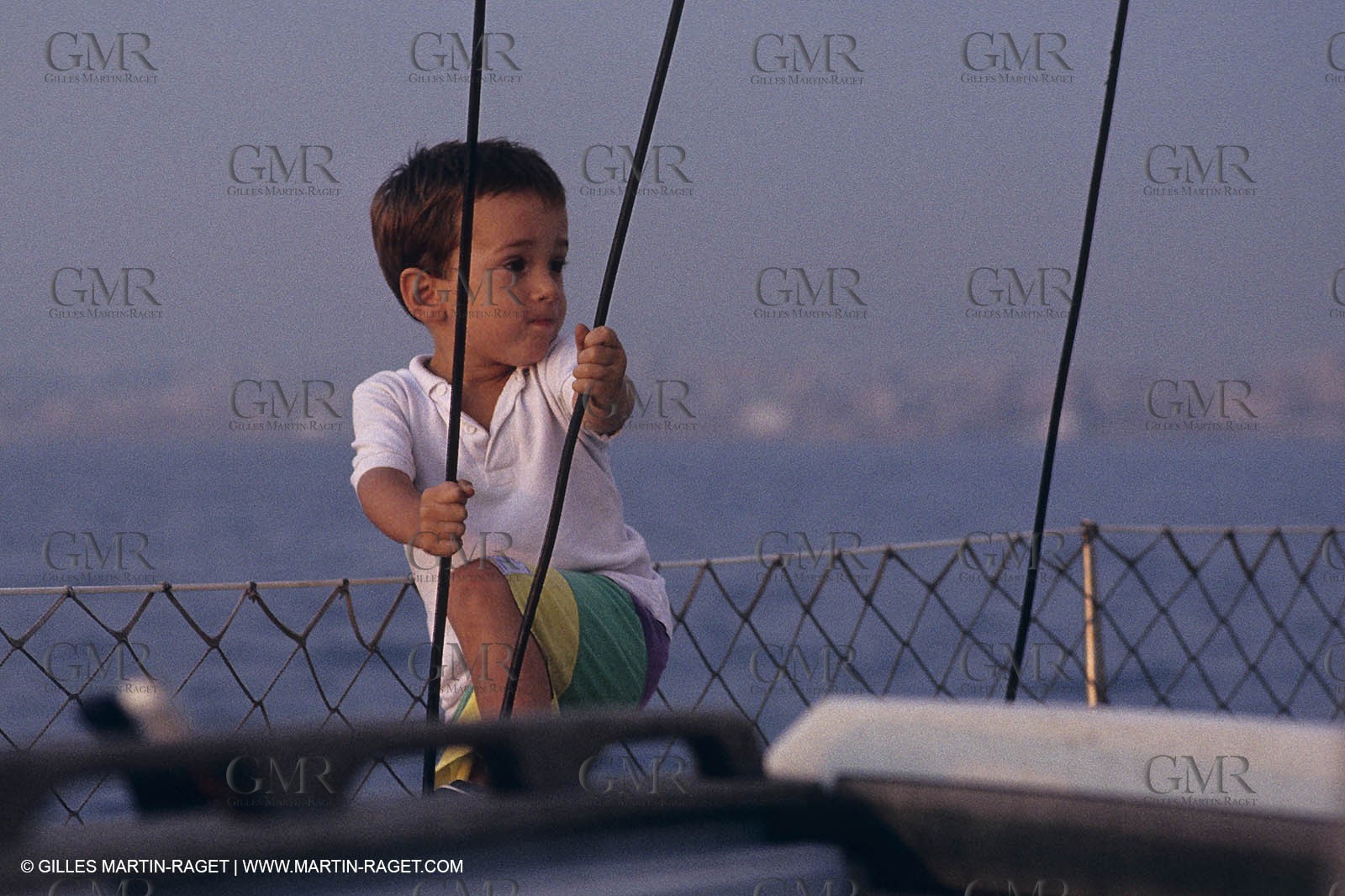 Sailing, cruising, children onboard