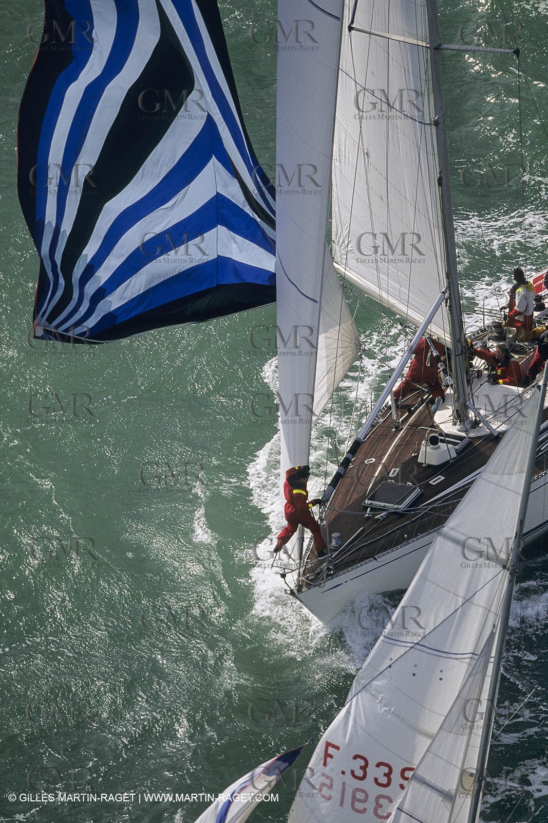 Sailing, Yacht Racing, Spi Ouest France, La Trinité sur mer (Britanny)