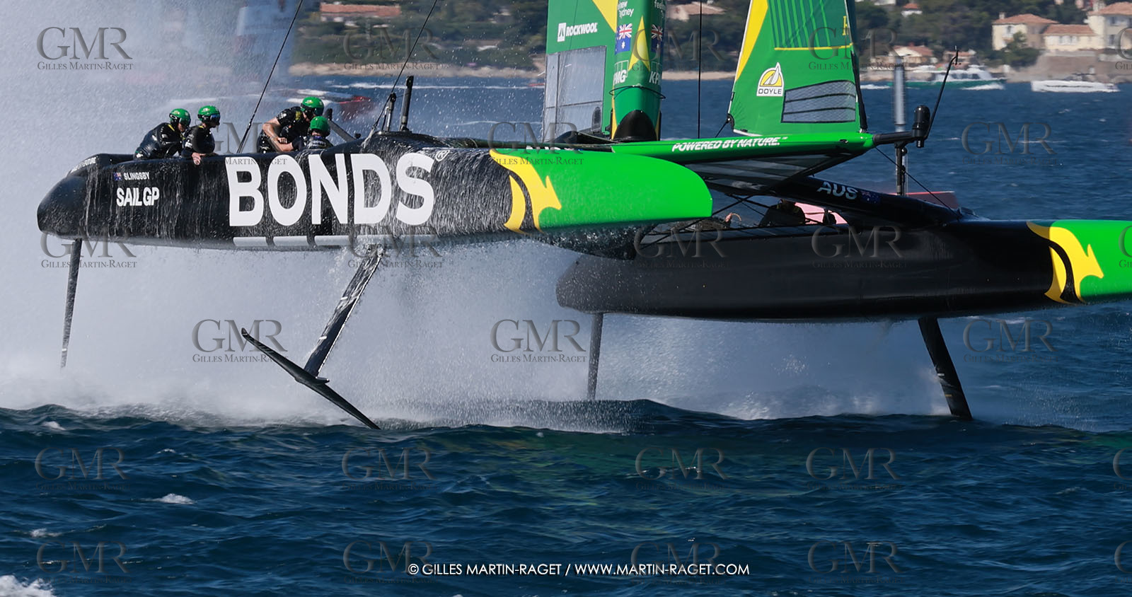 10 09 2025, Saint-Tropez,(FRA), Rockwool SailGP France Saint-Tropez, Race Day 1