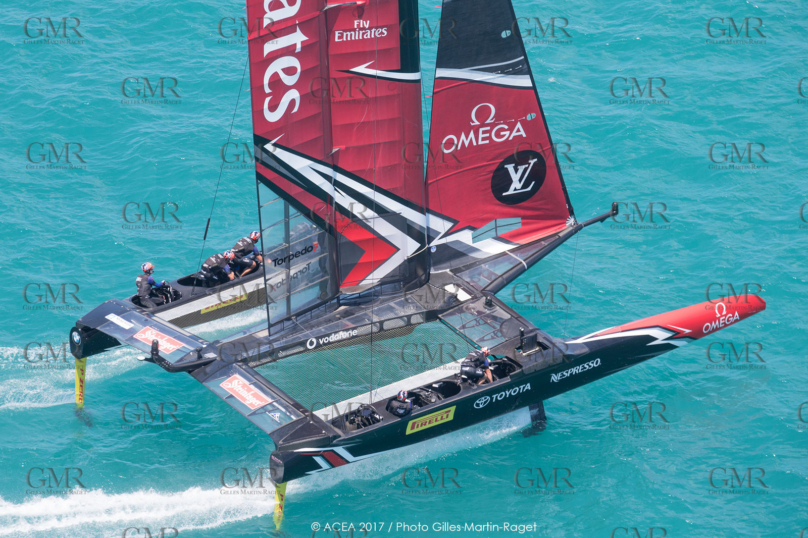 18 06 2017 - Bermuda (BDA) - 35th America's Cup 2017 - 35th America's Cup Match Presented by Louis Vuitton
