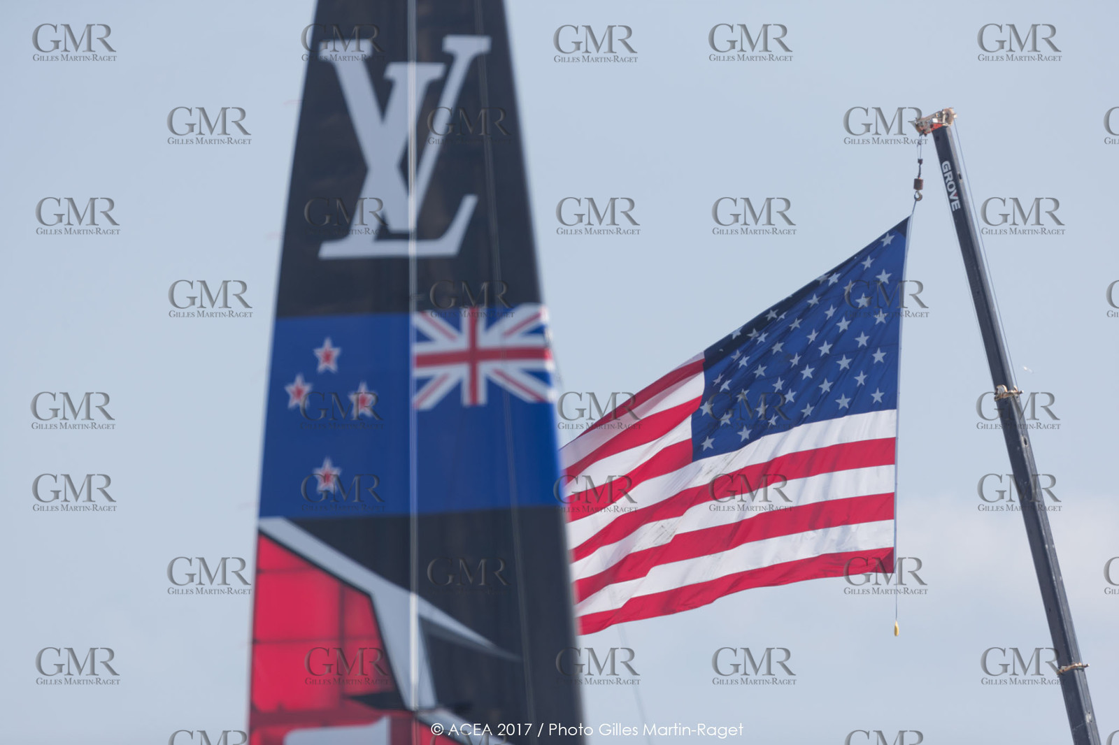 17 06 2017 - Bermuda (BDA) - 35th America's Cup 2017 - 35th America's Cup Match Presented by Louis Vuitton, Race day 1
