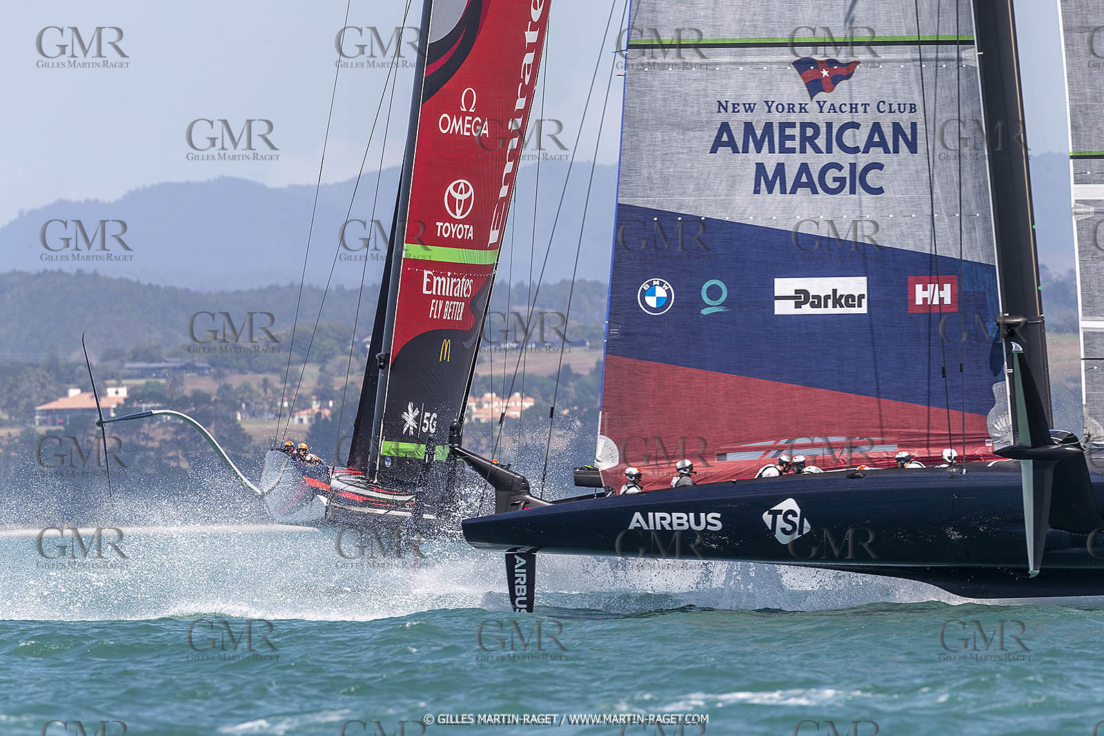 12 01 2021, Auckland (NZL), 36th America's Cup, Practice Racing