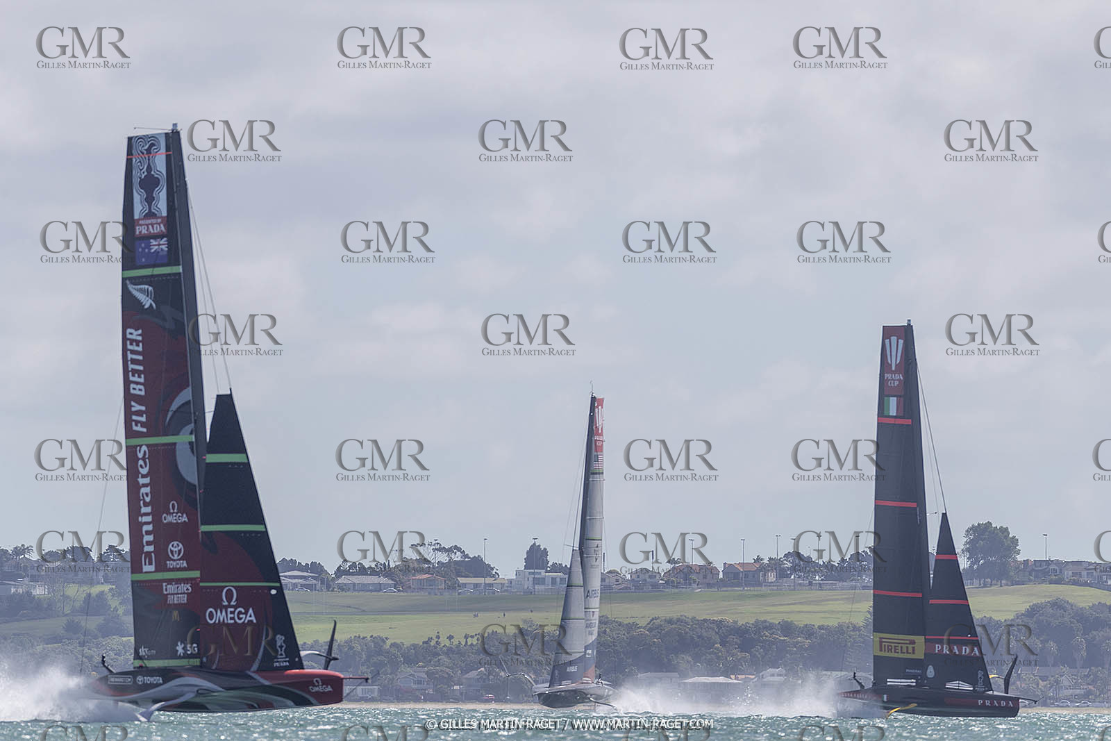 11 01 2021, Auckland (NZL), 36th America's Cup, Practice Racing