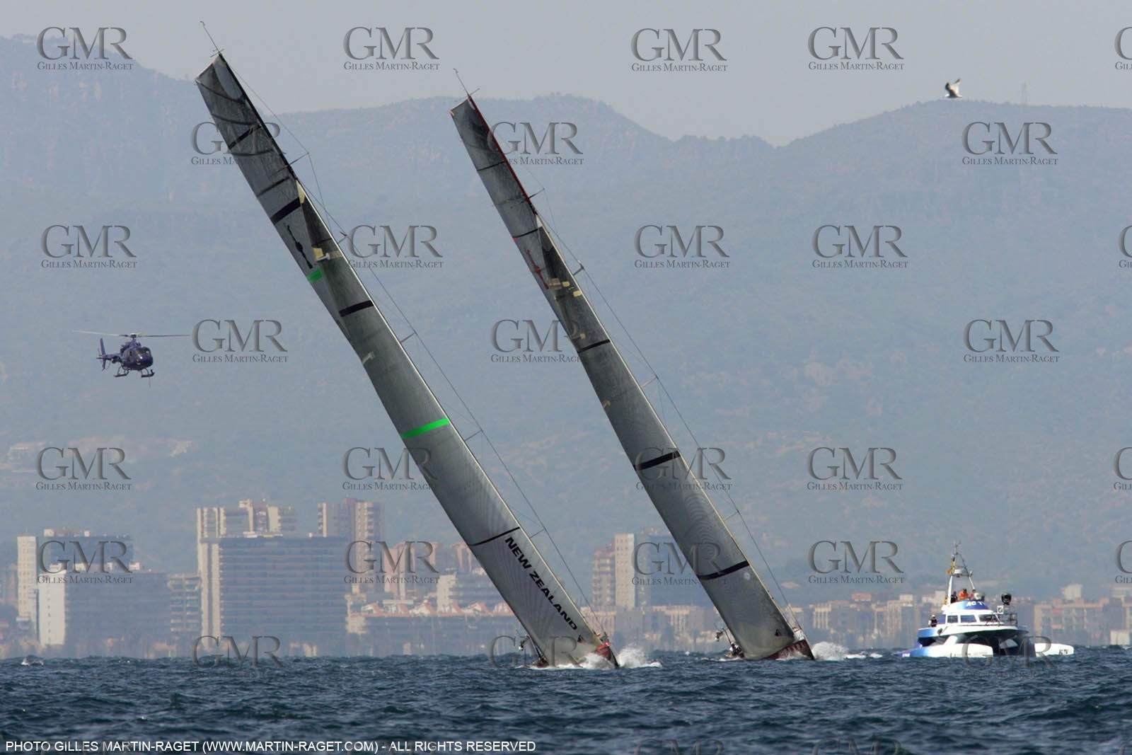 03 06 2007-Valencia (Spain)- 32nd America's Cup - Louis Vuitton Cup Final - Day3