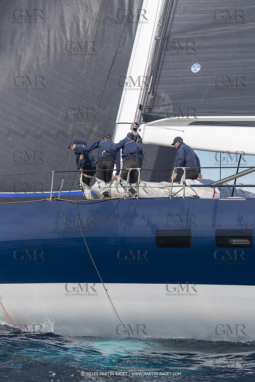 02 10 2022, Saint-Tropez (FRA,83), Voiles de Saint-Tropez 2022,  entraînement des maxis