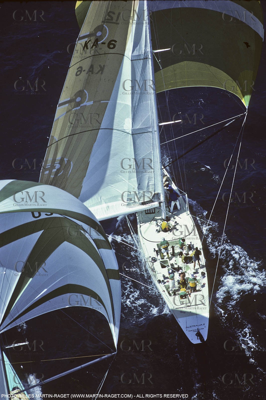 25th America's Cup, Newport (RI, USA) - Australia II Vs Liberty