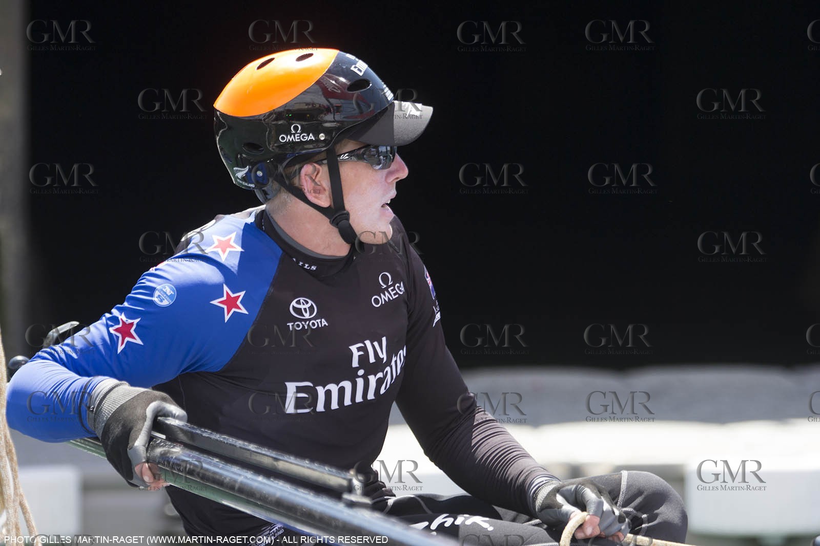22 07 2015, Portsmouth (GBR), 35th America's Cup, Louis Vuitton America's Cup World Series Portsmouth 2015, Training Day 3, Emirates Team New Zealand, Peter Burling