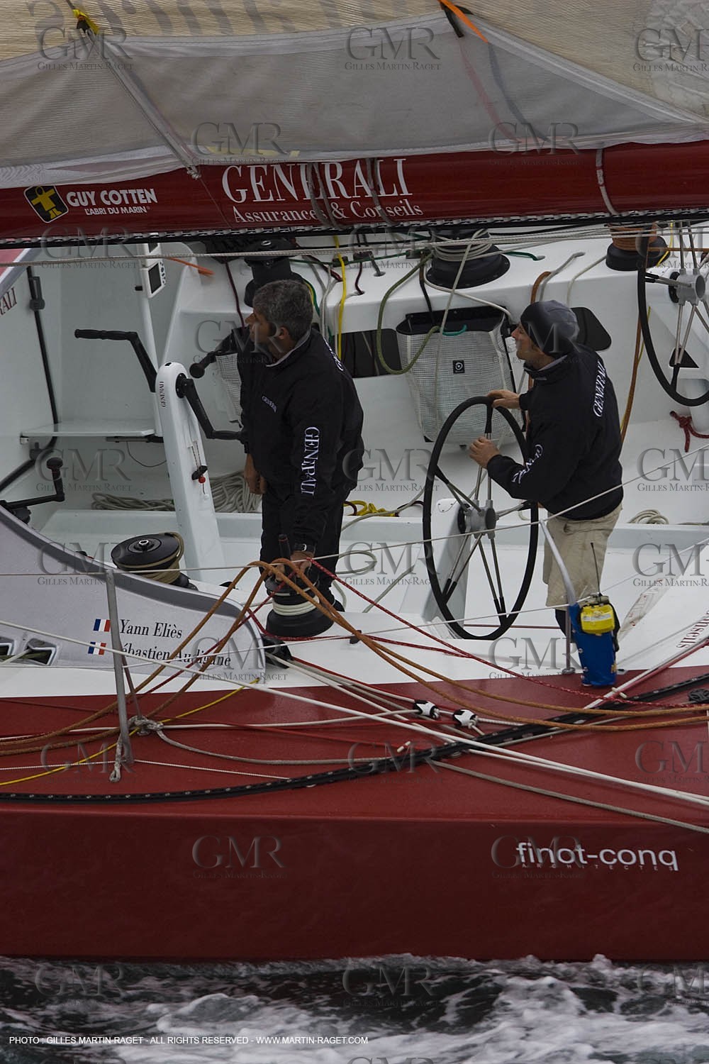 02 10 2007 - Le Havre (FRA,76) - Transat Jacques Vabre 2007 - Monos IMOCA start