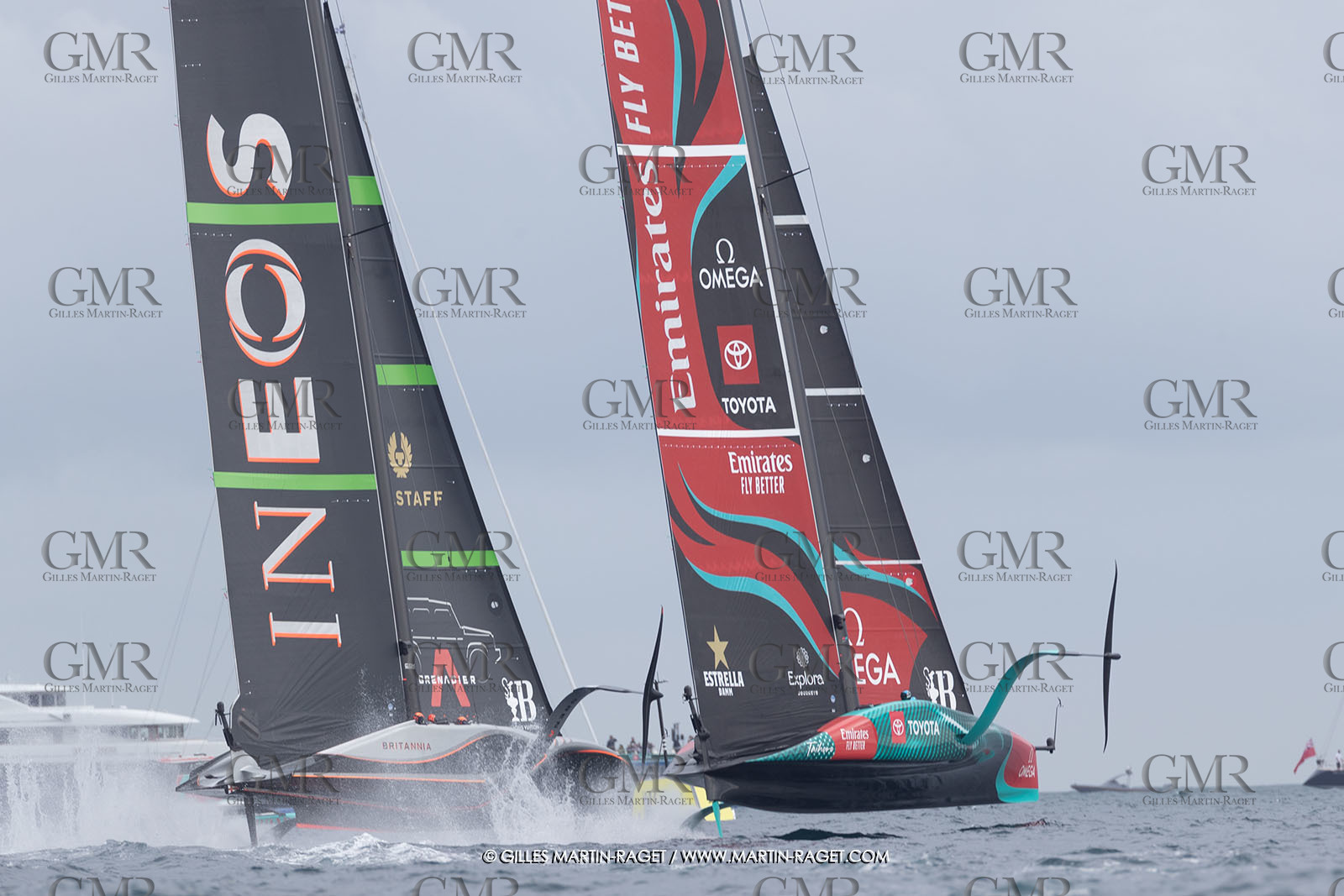 12:10 2024, Barcelona (ESP), Louis Vuitton 37th America's Cup, Final Match, Race Day 1, Race 2