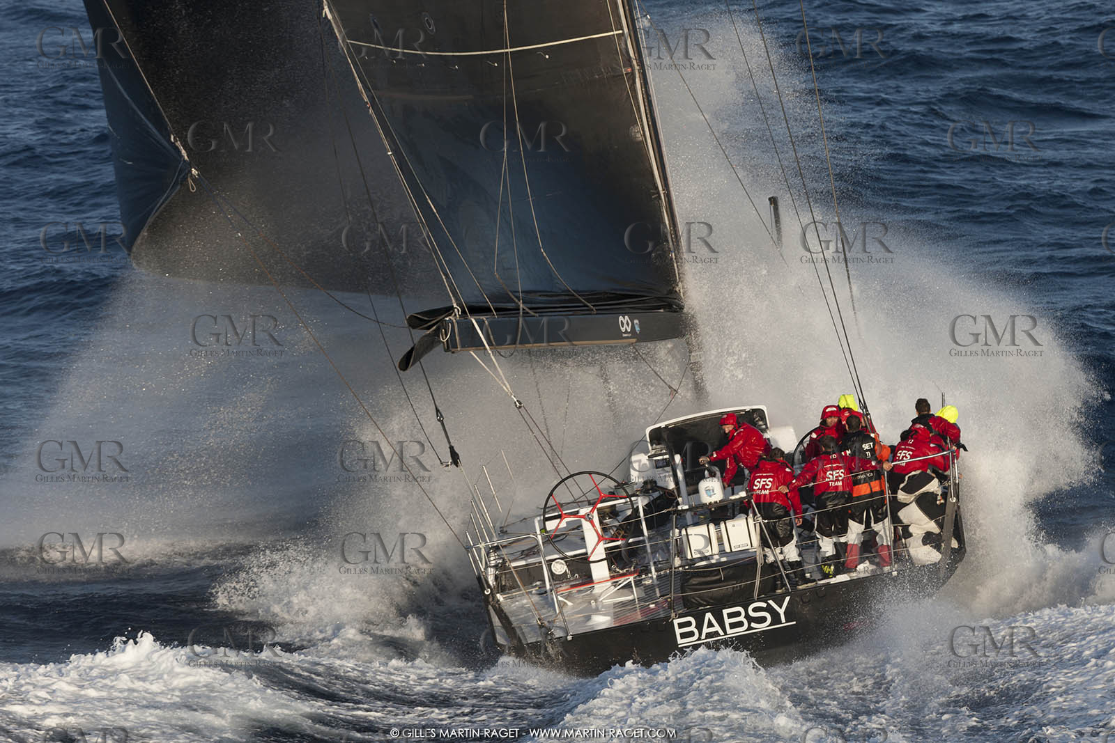 09 10 2017, Calvi (FRA,20), VOR 70 Babsy, Tentative de record autour de la Corse à la voile, skipper Franck Cammas
