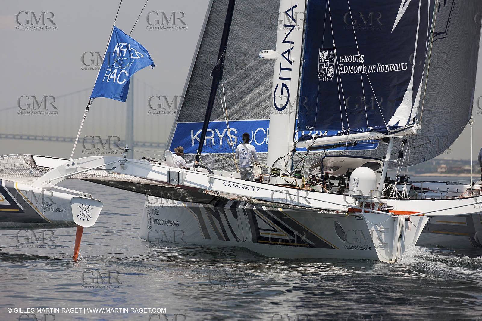 03 07 2012 - New York (USA, NY) - Krys Ocean Race prologuie - arrival in New York